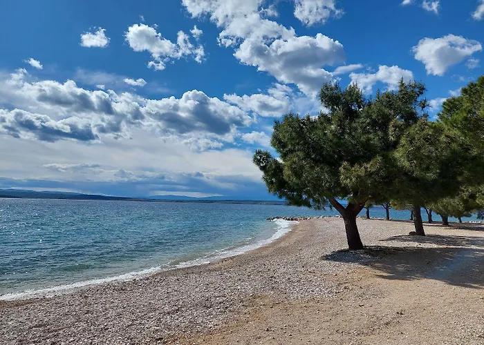 Daire Helles Nur 150 Meter Zum Mit Dachterrasse, Meerblick, Grill Crikvenica